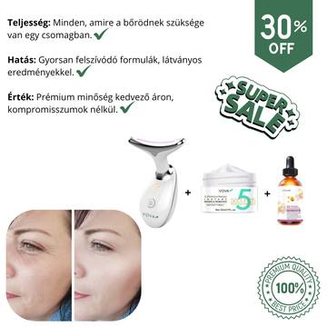 VOVA™ - 3 az 1-ben ránctalanító & bőrfeszesítő készlet