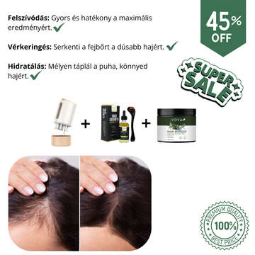 VOVA™ - 3 az 1-ben haj & fejbőrápoló készlet