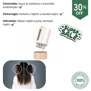 VOVA™ - LED Fejbőrmasszírozó & Hajolaj Applikátor